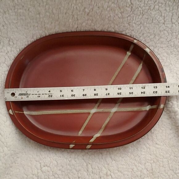 Cast Iron Baked Enamel Handcrafted Tray Japan - Picture 4 of 6